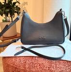 Handtas van “Nathan Baume” leder, Handtassen en Accessoires, Tassen | Damestassen, Ophalen of Verzenden, Zo goed als nieuw, Zwart