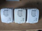 Topcom powerlan 200 85mps adapters 3stuks, Computers en Software, Ophalen of Verzenden, Zo goed als nieuw