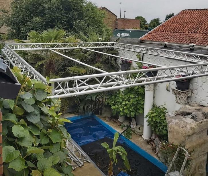 Truss stand  event beurs verlichting, Muziek en Instrumenten, Licht en Laser, Gebruikt, Ophalen