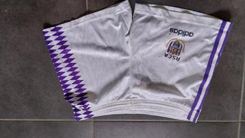 RSCA Anderlecht short retro cult 1995 1996 beschikbaar voor biedingen