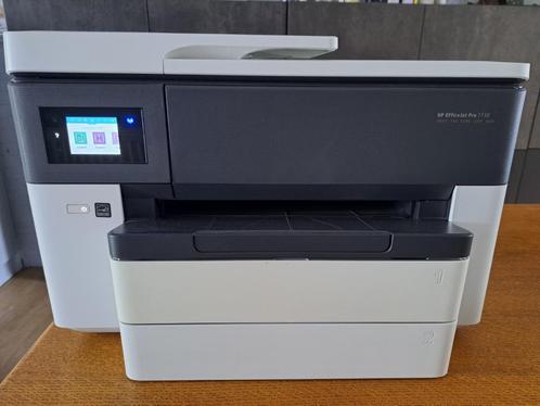 printer HP Office Pro 7730 Wide Format, Computers en Software, Printers, Gebruikt, All-in-one, Inkjetprinter, Faxen, Kleur printen