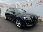 AUDI Q5 2.0 TDI 3x S-LINE *S TRONIC*PANORAMIC*190 PK*EUR6b*, Auto's, 4 cilinders, Q5, Zwart, Leder