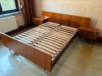 Vintage slaapkamer, Ophalen, Verstelbaar, Tweepersoons, 140 cm