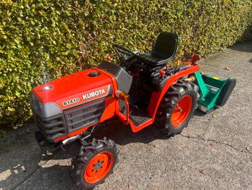 Europese Kubota minitractor| 4x4| Klepelmaaier|Frees | Marge beschikbaar voor biedingen