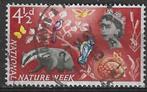 Groot-Brittannie 1963 - Yvert 374 - Week van de Natuur (ST), Timbres & Monnaies, Timbres | Europe | Royaume-Uni, Affranchi, Envoi