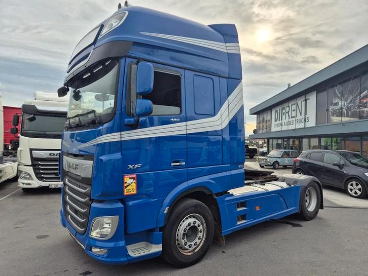 DAF XF 480 FT SUPER SPACE CAB (bj 2019), Auto's, Vrachtwagens, Bedrijf, Te koop, ABS, Adaptive Cruise Control, Airconditioning