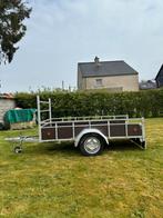 Aanhangwagen enkelas 250 X 125CM, Ophalen of Verzenden, Zo goed als nieuw