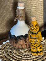 3x Maka Tiki Set Kokosnoot Rum Fles Marquesan Fles Moai Mug, Ophalen
