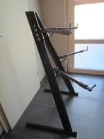 keyboardstatief voor 2 keyboards, Muziek en Instrumenten, Ophalen, Gebruikt, Instrumentstandaard, Keyboard of Synthesizer