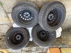 4x kit hiver pneu Bridgestone 185 65r15, Ophalen, Gebruikt, Banden en Velgen, Winterbanden
