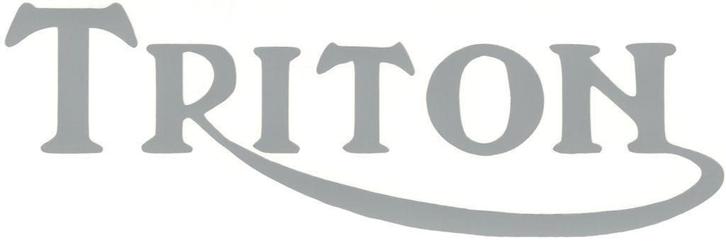 Triton sticker #6, Motoren, Accessoires | Stickers, Verzenden