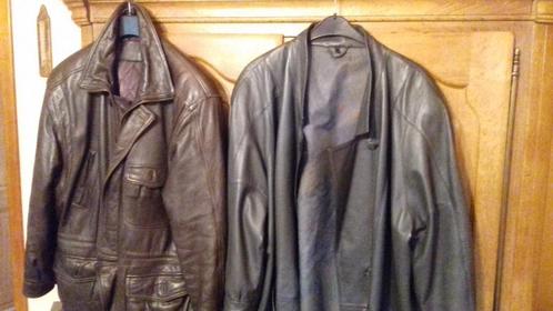 Vestes en cuir, Kleding | Heren, Jassen | Winter, Gedragen, Maat 52/54 (L), Bruin, Ophalen