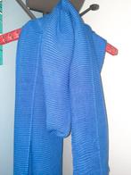 Blauwe sjaal, Kleding | Dames, Ophalen of Verzenden, Zo goed als nieuw