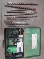 Boorhamer klopboormachine, Ophalen, Gebruikt