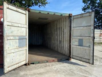 Zeecontainer van 20 voet beschikbaar voor biedingen