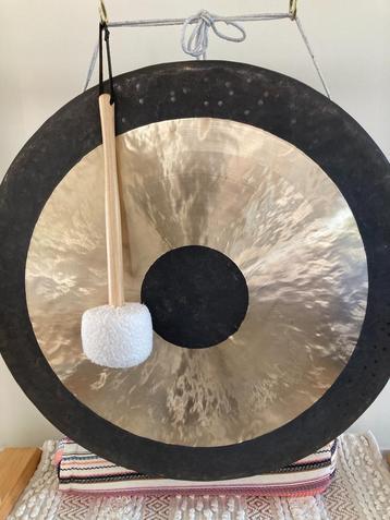 Chao gong superieure kwaliteit + klopper + statief, Musique & Instruments, Percussions, Enlèvement, Neuf, Autres types