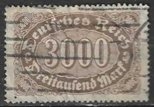 Duitsland 1922 - Yvert 129 - Deutsches Reich - 3000 m. (ST), Postzegels en Munten, Postzegels | Europa | Duitsland, Gestempeld