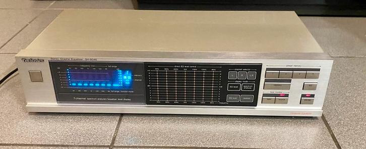 Technics SH-8046 equalizer zilver weinig aangboden, Muziek en Instrumenten, Effecten, Zo goed als nieuw, Equalizer, Ophalen of Verzenden