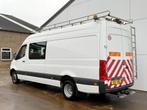 Mercedes-Benz Sprinter 516 2.2 CDI L3H2 Dubbele Cabine Clima, Auto's, Gebruikt, 165 pk, 4 cilinders, Wit