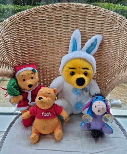 Set knuffels van Winnie the Pooh, Kinderen en Baby's, Speelgoed | Knuffels en Pluche, Zo goed als nieuw, Ophalen of Verzenden