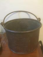 Antieke Koperen Ketel ,Pot, Ophalen