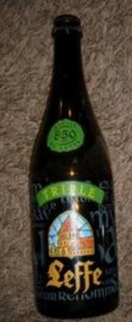 Bouteille sérigraphiée Leffe 75cl Triple, Ophalen of Verzenden, Zo goed als nieuw, Leffe