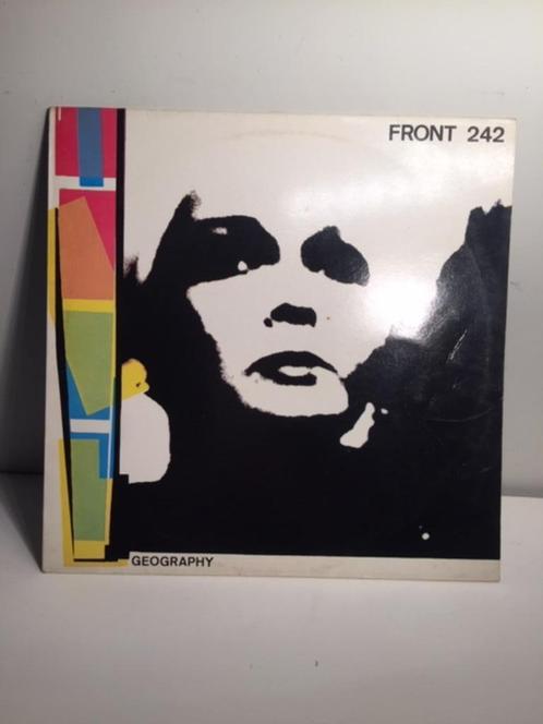 LP - Front 242 - Geography ( Vinyl ), Cd's en Dvd's, Vinyl | Rock, Zo goed als nieuw, Alternative, 12 inch, Ophalen of Verzenden