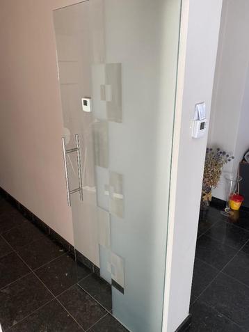 glazen design deuren Dorma (2st) beschikbaar voor biedingen