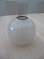 ancien globe et tube en verre pour lampe a huile, Ophalen of Verzenden