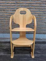 Tiamo Wood Collection Meegroei-kinderstoel - Met kussentje, Enlèvement, Comme neuf, Chaise évolutive