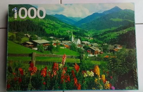 Puzzel Tirol Alpbach: 1000 stukjes, Hobby en Vrije tijd, Denksport en Puzzels, Ophalen of Verzenden