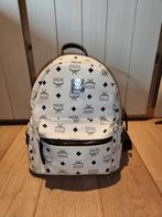 Sac MCM K4858 blanc, Handtassen en Accessoires, Tassen | Rugtassen, Overige merken, Ophalen of Verzenden, Zo goed als nieuw