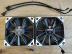 Set van 2 Noctua Chromax NF-F12 ventilators, Computers en Software, Computerkoelers, Ophalen, Zo goed als nieuw, Luchtkoeling