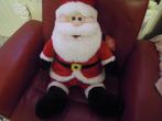 pluche kerstman 40 cm zittemd, Ophalen of Verzenden, Nieuw