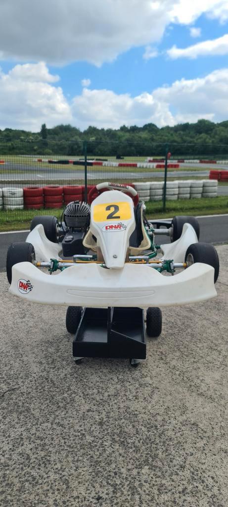 Tony kart met zeer snelle rotax, Sport en Fitness, Karting, Zo goed als nieuw, Kart, Ophalen