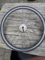 Fulcrum Racing Zero wielset met banden en 10 speed cassette, Fietsen en Brommers, Fietsonderdelen, Ophalen, Fulcrum, Gebruikt