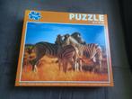 Puzzel 1000 stuks - Zebra's, Ophalen of Verzenden, 500 t/m 1500 stukjes, Gebruikt, Legpuzzel