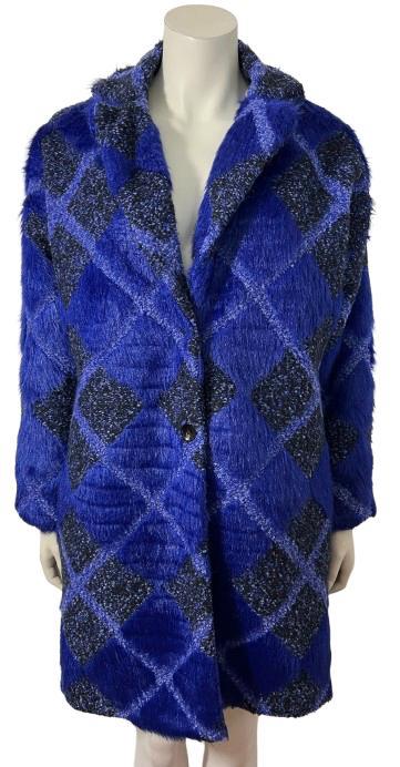 AMELIE & AMELIE jas - S - Pre Loved, Kleding | Dames, Jassen | Winter, Zo goed als nieuw, Maat 36 (S), Blauw, Verzenden
