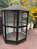 volière, Dieren en Toebehoren, Vogels | Hokken en Kooien, Ophalen, Zo goed als nieuw, Aluminium, Volière