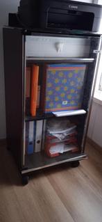 Archiefkast, Huis en Inrichting, Kasten | Roldeurkasten en Archiefkasten, Ophalen, Gebruikt, Glas