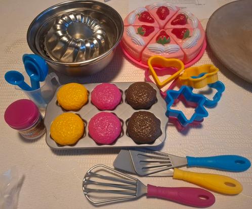 Div. Speelgoed keukenaccessoires setjes, Kinderen en Baby's, Speelgoed | Speelkeukens, Zo goed als nieuw, Speelkeuken-accessoire