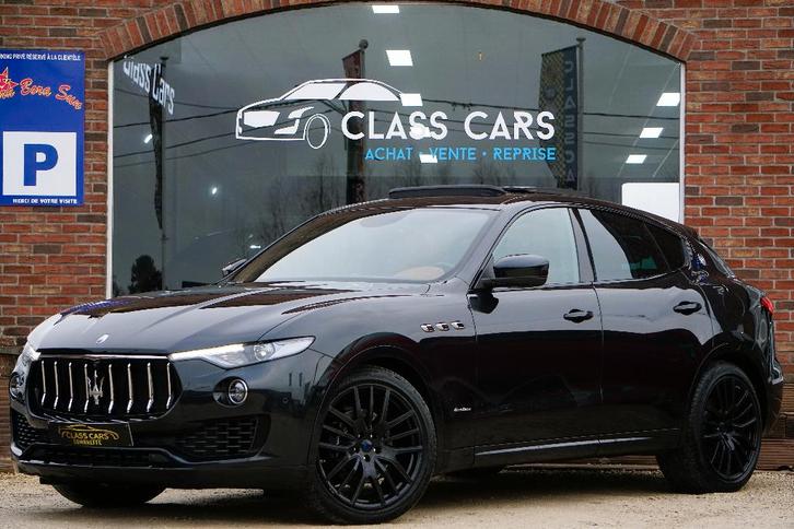 Maserati Levante 3.0 V6 TURBO PANO SOFTCLOSE CAM360 HARMAN, Auto's, Maserati, Bedrijf, Te koop, Levante, Adaptieve lichten, Diesel