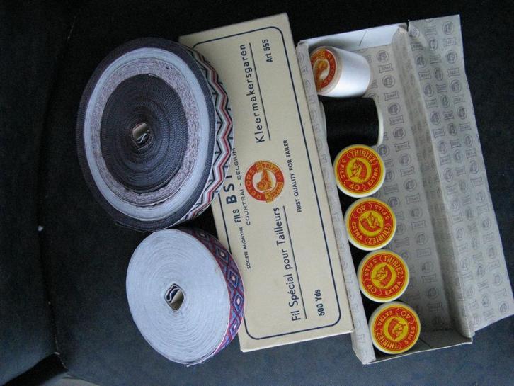 stikgaren en boordlint, Hobby en Vrije tijd, Naaien en Fournituren, Ophalen