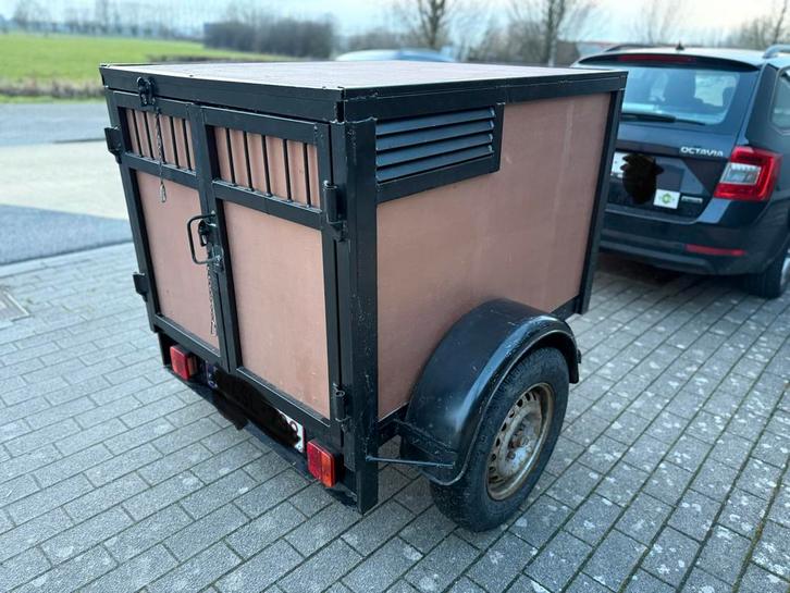 Honden/bagage aanhangwagen, Dieren en Toebehoren, Transportboxen, Zo goed als nieuw, Ophalen