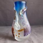 Vase Louis Leloup du Val saint lambert. Signé, Antiek en Kunst, Antiek | Glaswerk en Kristal, Ophalen