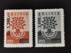 Bolivie 1962 - Année des réfugiés, arbre - IMPRIMÉ *, Amérique du Sud, Enlèvement ou Envoi, Non oblitéré
