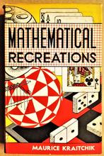 Mathematical Recreations[1960] - Maurice Kraitchik/1882-1957, Hobby & Loisirs créatifs, Autres types, Utilisé, Enlèvement ou Envoi