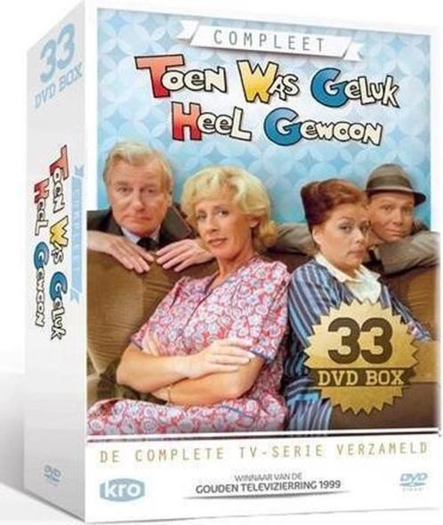 TOEN WAS GELUK HEEL GEWOON - DE COMPLETE SERIE - NIEUWSTAAT, Cd's en Dvd's, Dvd's | Tv en Series, Zo goed als nieuw, Komedie, Boxset