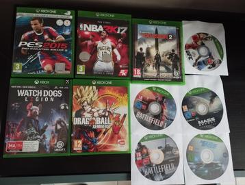 Xbox One-spellen (10) beschikbaar voor biedingen