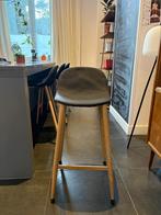 4 tabourets avec dossier, Maison & Meubles, Tabourets de bar, 4 tabourets, Enlèvement, Comme neuf, 60 à 90 cm